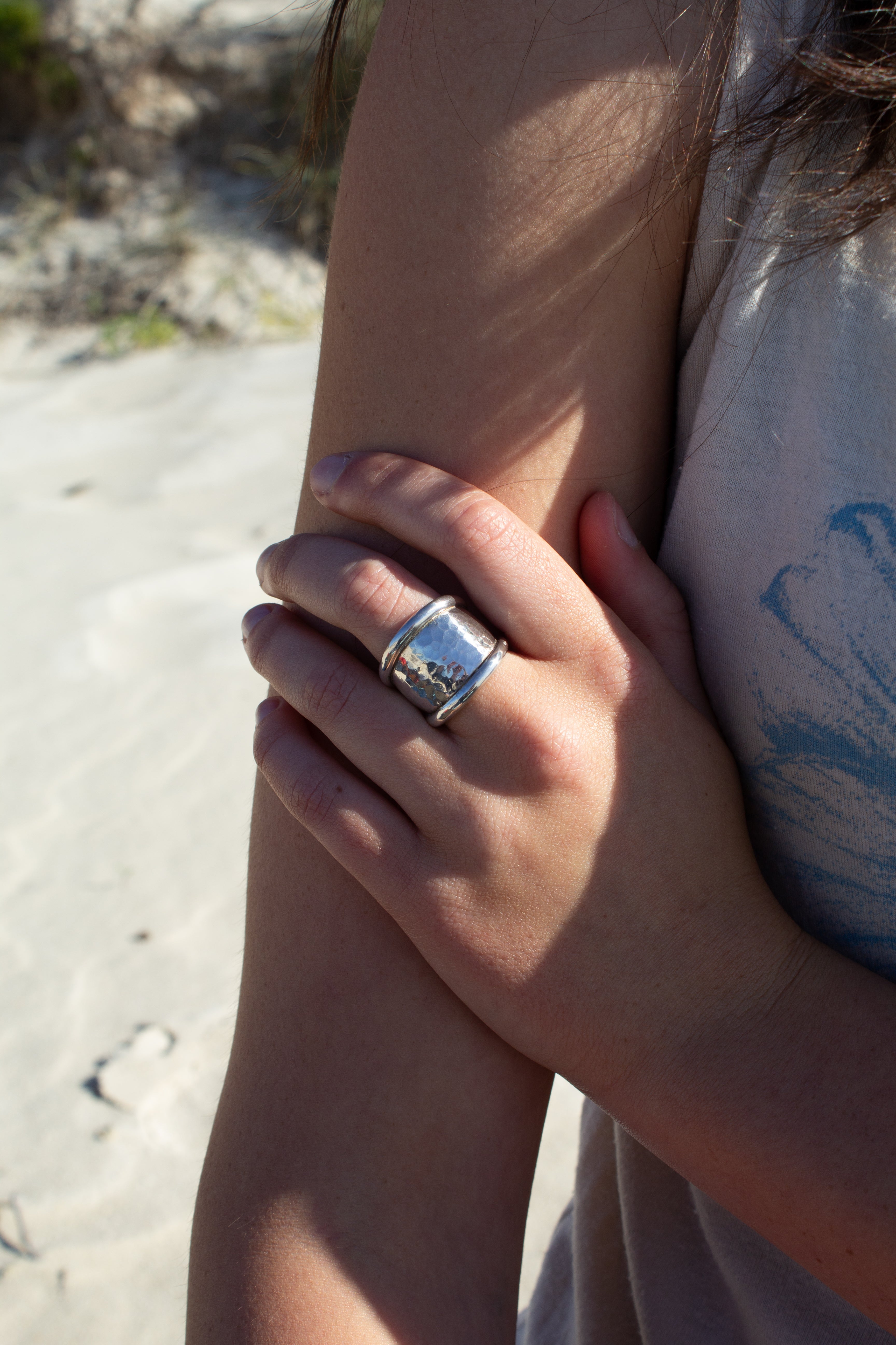 Chunky Silver Ring
