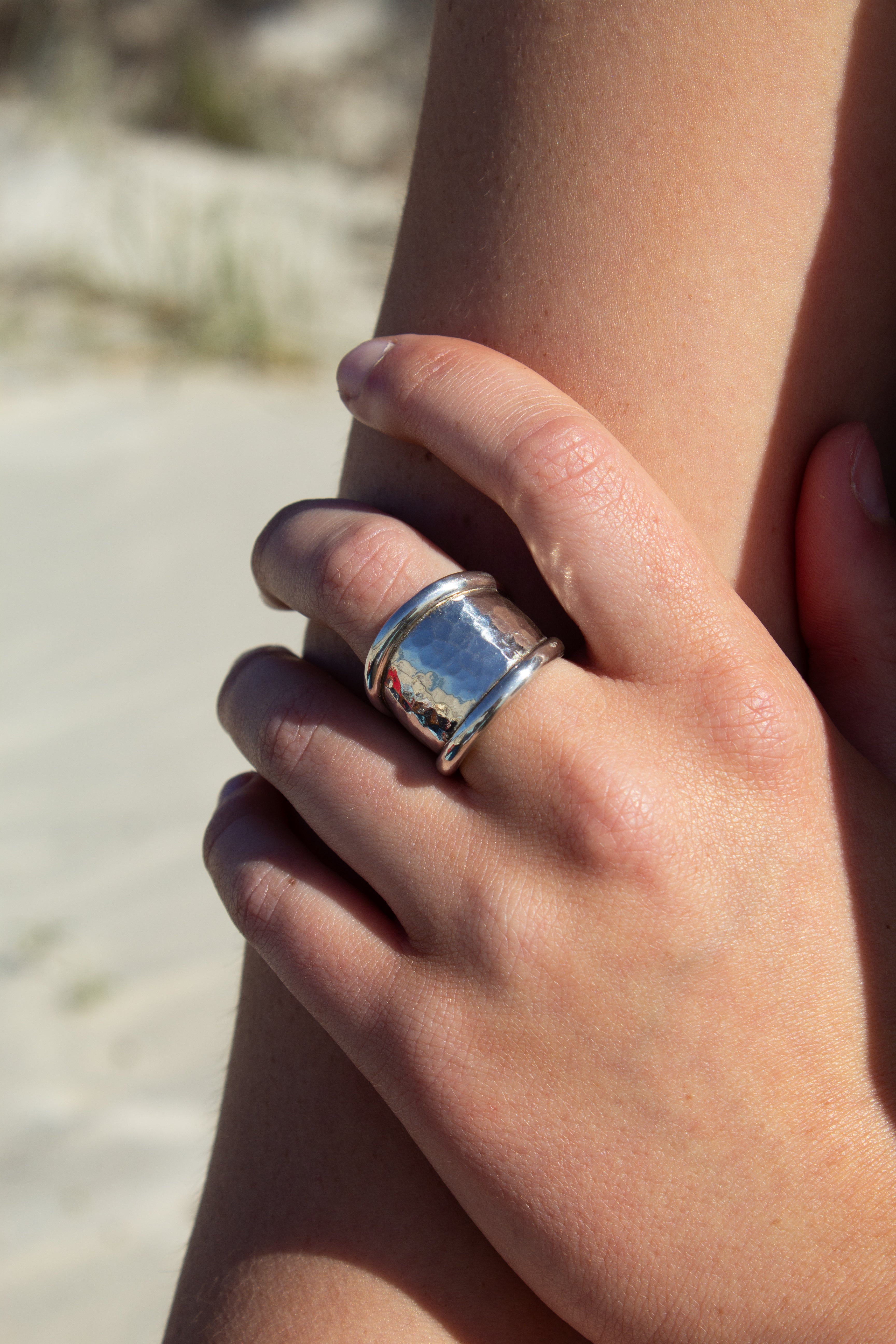 Chunky Silver Ring