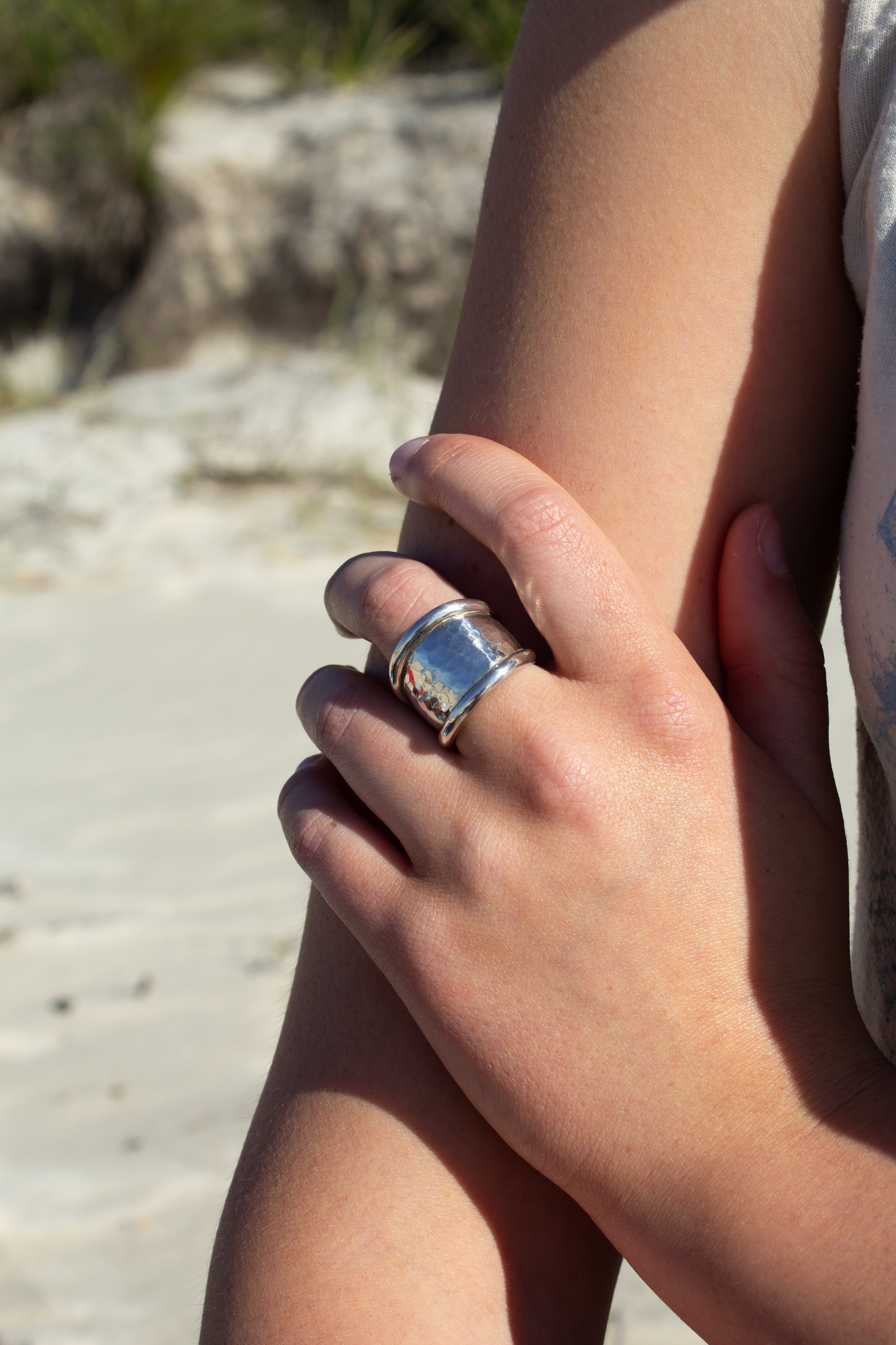Chunky Silver Ring