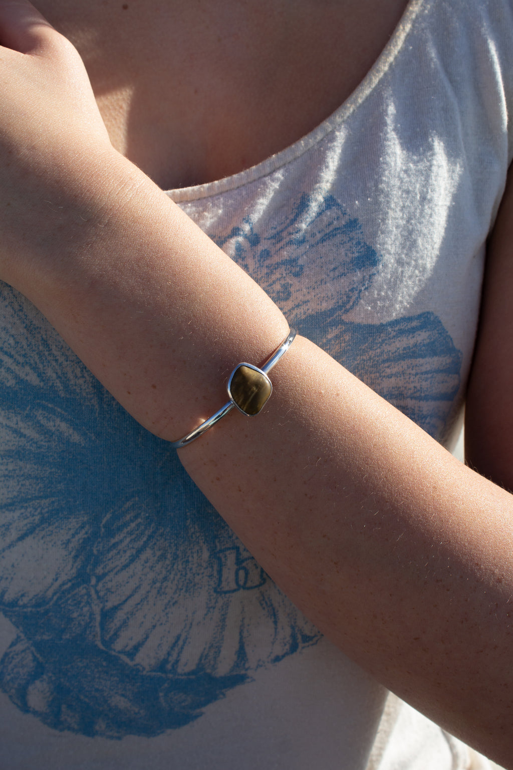 Yellow Jasper Reef Cuff￼