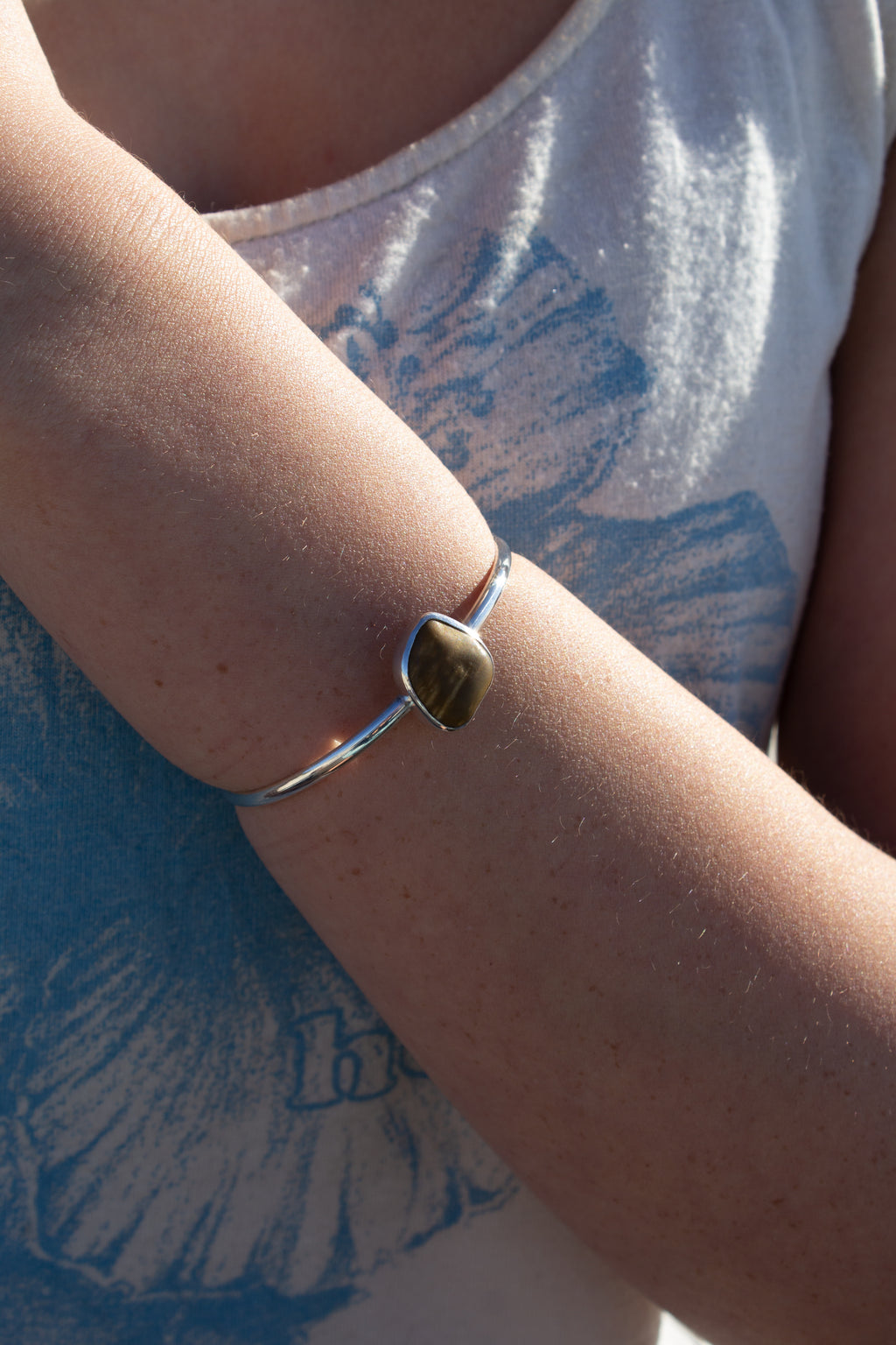 Yellow Jasper Reef Cuff￼
