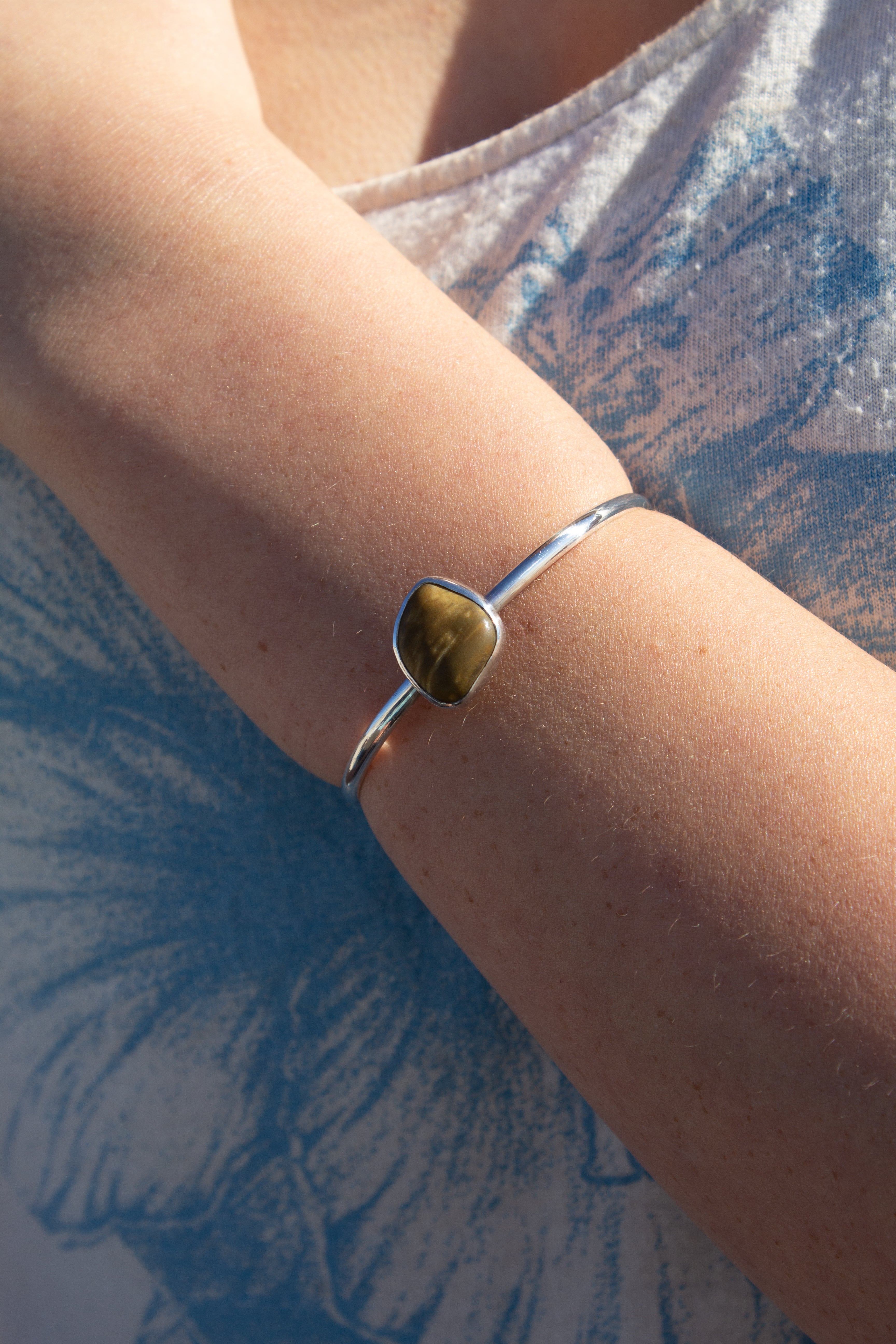 Yellow Jasper Reef Cuff￼